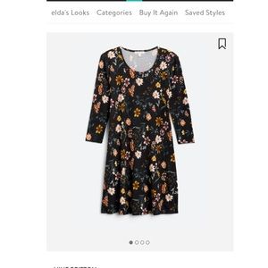 Skylee brushed knit dress stitch fix